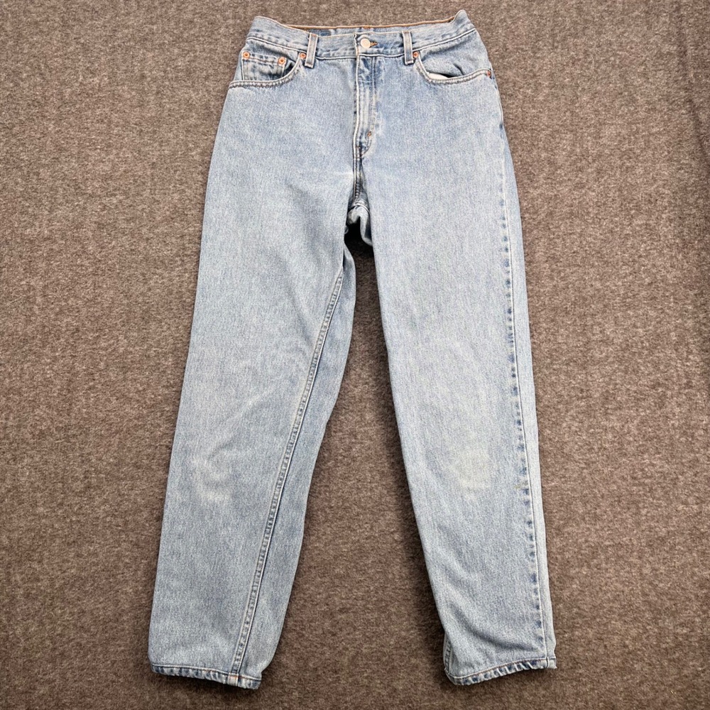 Levis 550 Relaxed Fit Tapered Leg High Rise Light Wash‎ Jeans Womens 11 vintage